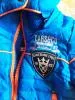 Куртка голубая с оранжевыми вставками на 1.5-2.5г на осень-зиму