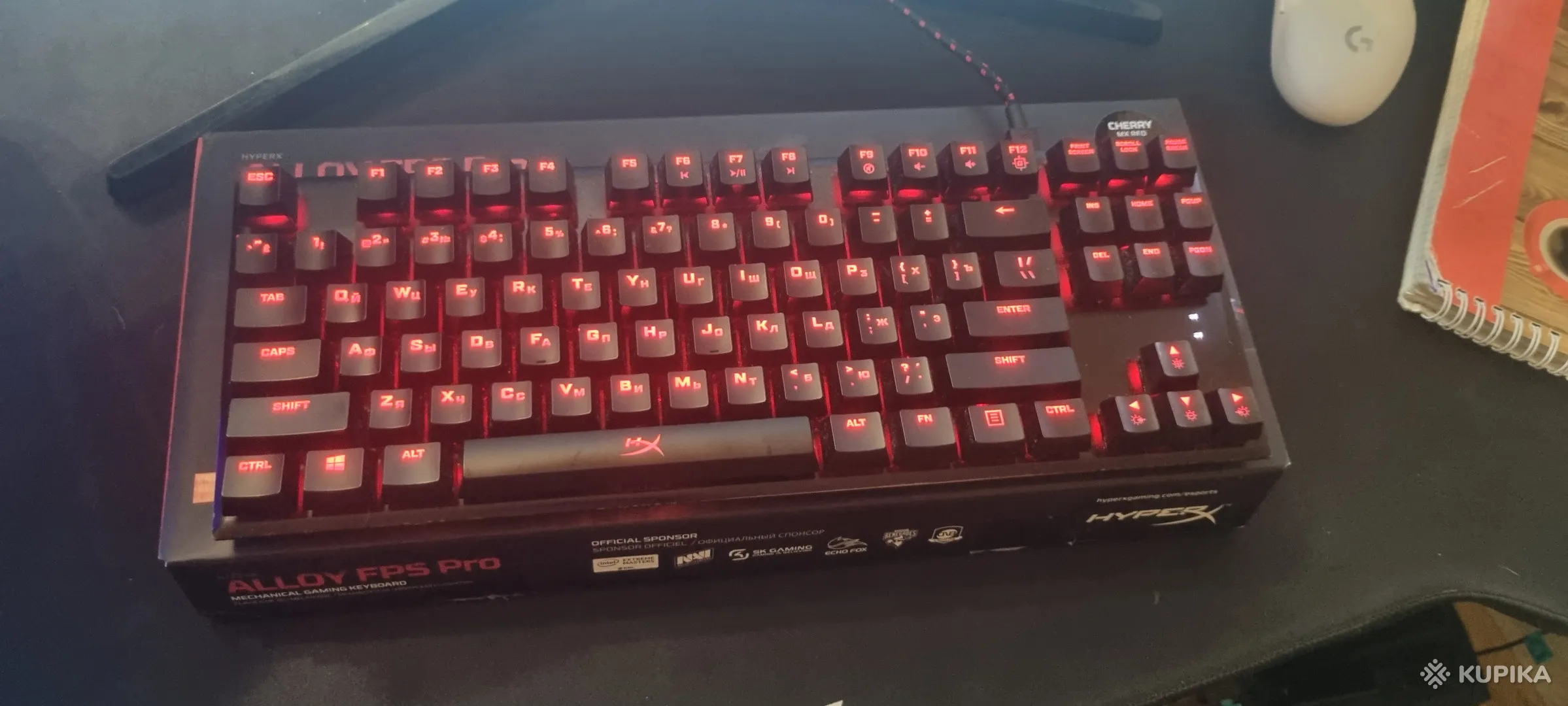 Клавиатура hyperx alloy fps pro