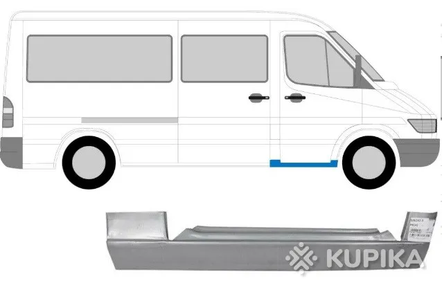 Порог арка ремкомплект Мерседес Спринтер Фольксваген ЛТ