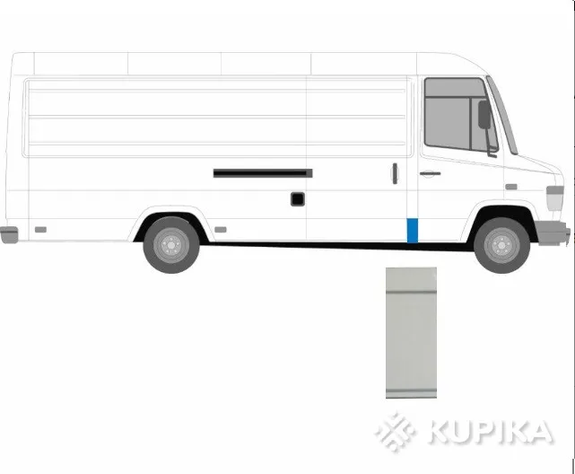 Крыло переднее Мерседес Варио ступень ремкомплект арки пороги