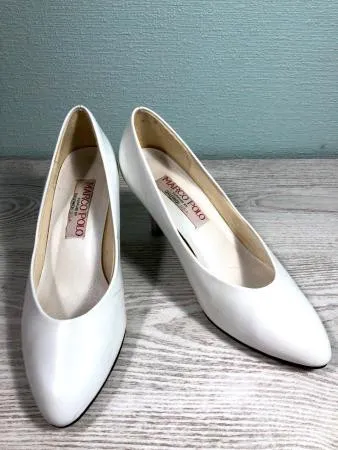 Туфли Женские на Каблуке Белые 24,5 см б/у