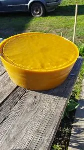 пчелиный очищенный воск, 30 кг.