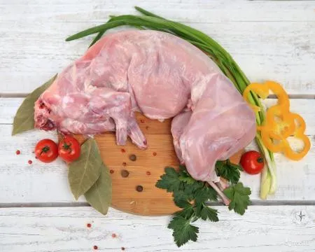 Мясо молодых кроликов