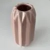 Ваза розовая интерьерная декоративная сканди