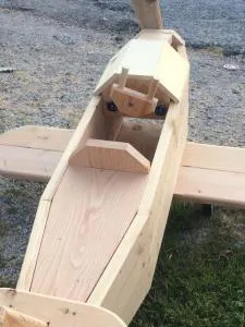 Самолет детский для улицы