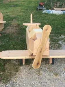 Самолет детский для улицы