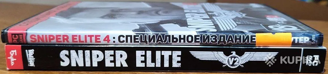 Sniper Elite v.2 & v.4 for PC диск