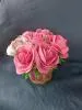 Интерьерная композиция из роз ручной работы 18 см