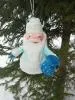 Дед Мороз ёлочное украшение 15 см