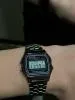 Черные часы Casio.