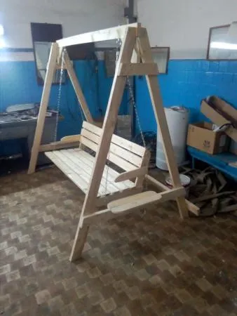 Качели деревянные садовые - Юратишки - 43932 - Доска объявлений Kupika.by - Фото 3