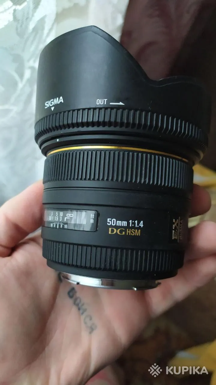 Sigma 50mm f1.4 (под canon) объектив