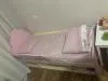 Детская ясельная кровать с матрасом