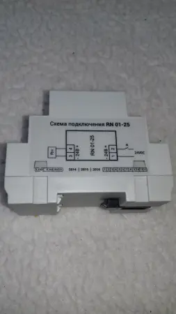 Реле тока RN 01-25А на 24 В (устройство ограничения тока)