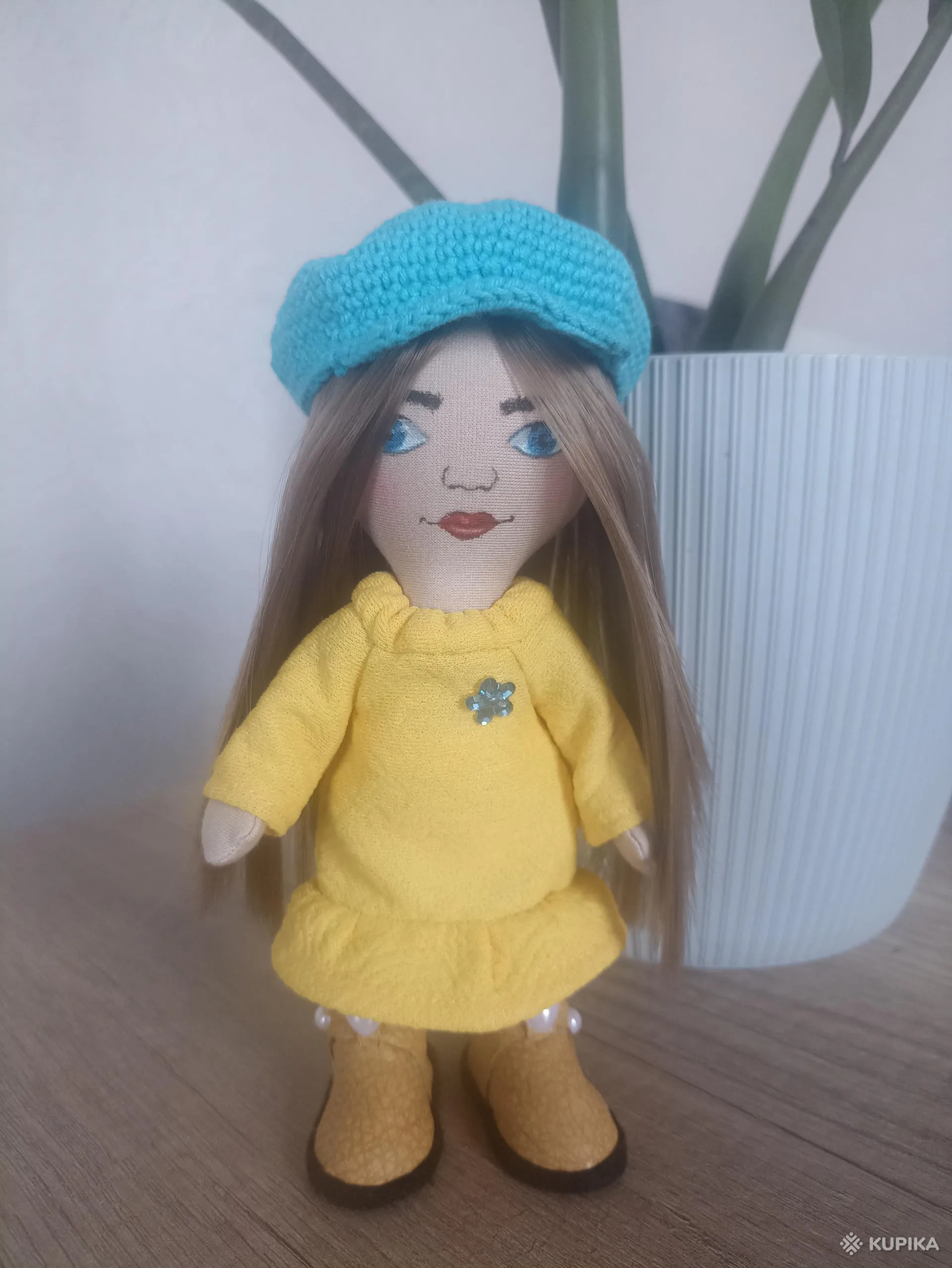 Кукла текстильная