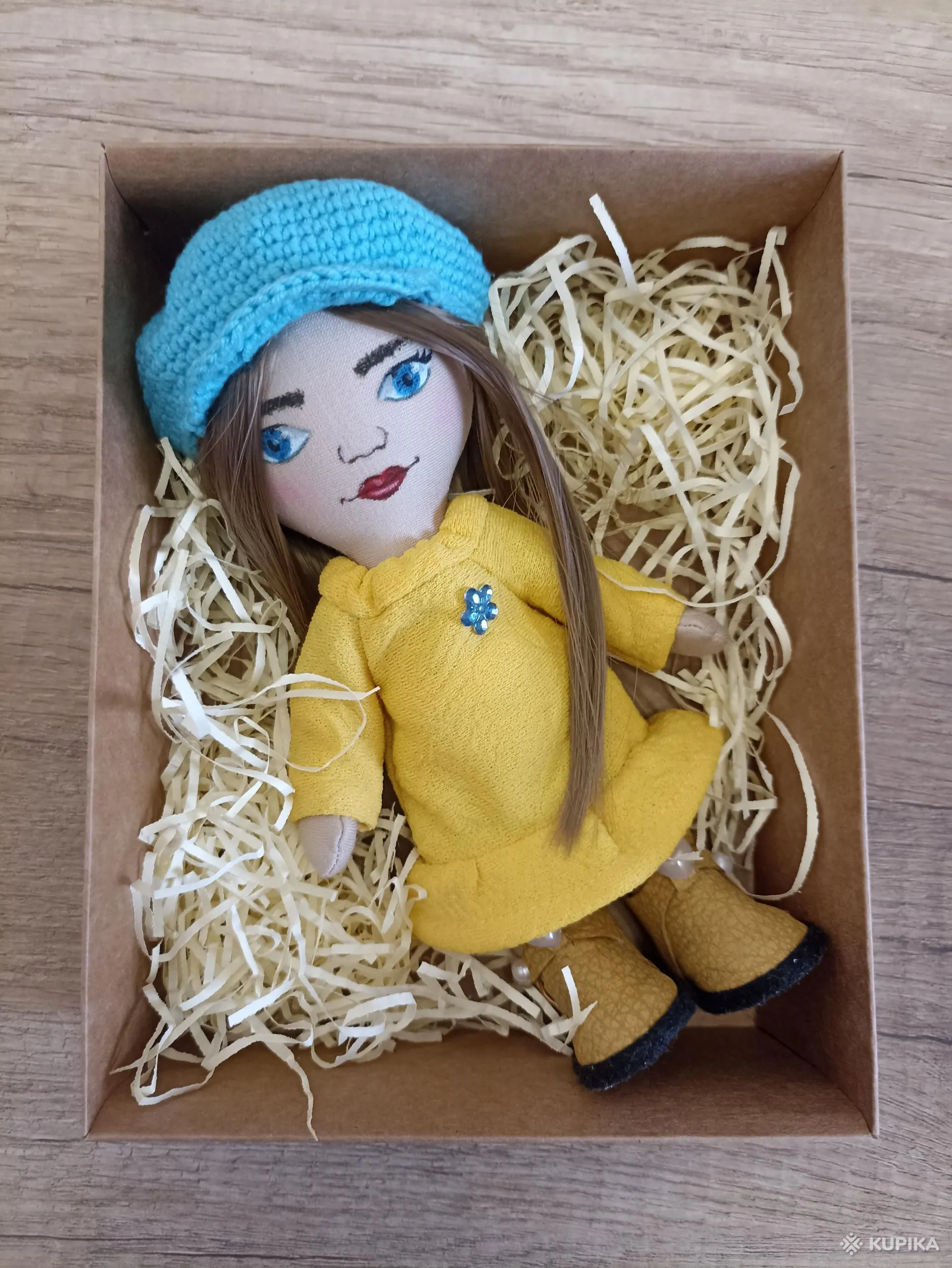 Кукла текстильная
