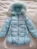 Куртка зимняя для девочки 104 (3-4года)