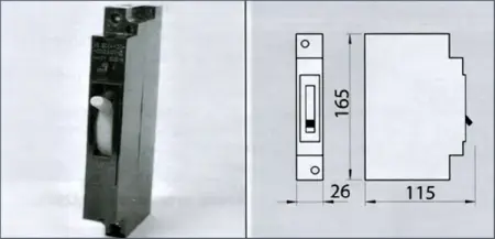 Выключатели автоматические AE 2044 однополюсные