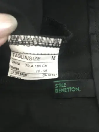 Брюки женские Benetton на запахе 46 рр