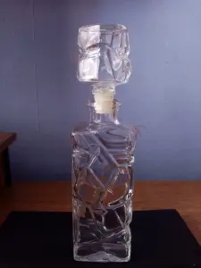 Винтажный флакон ICEBERG Egypte Kesma хрусталь