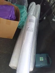 Ткань костюмно-плательная 143 см 280г/м белая 100% полиэстер