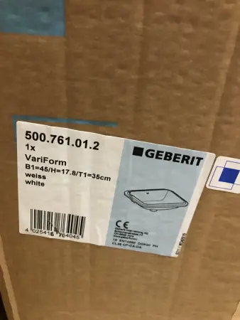 Умывальник Geberit VariForm 500.761.01.2 (Новый)