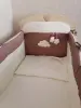 Бортики, постельное белье в кроватку