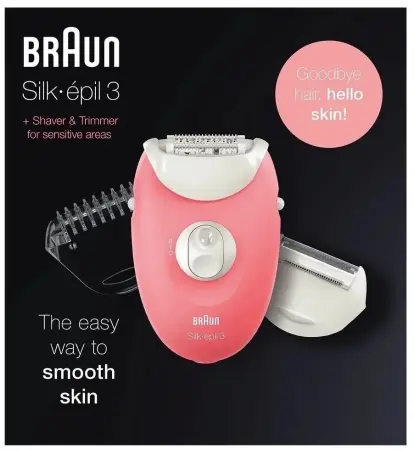 Эпилятор braun silk epil 3.