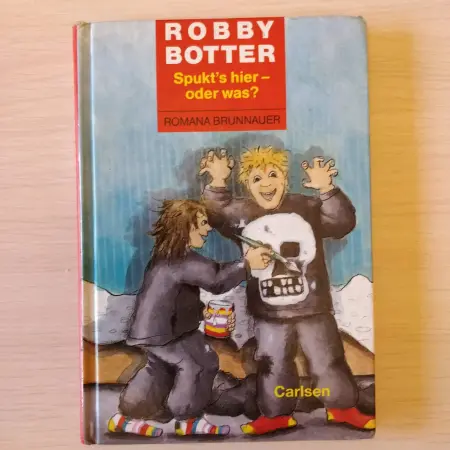 'Robby Botter. Spukt’s hier–oder was?' книга на немецком детям