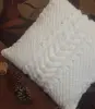 Вязанные подушки на заказ