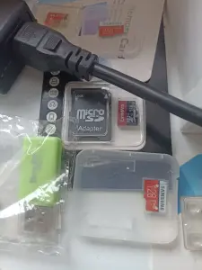 Переходник USB - Micro USB SD и Mini SD flash карт