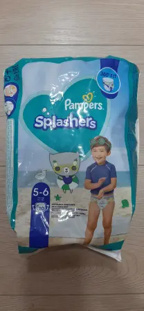 Трусики для плавания Pampers Splashers 5-6, 14+кг.