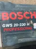 Болгарка BOSCH gws 20-230 H, б/у в отличном рабочем состоянии