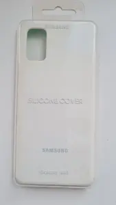 Чехол-накладка Samsung Galaxy A41 Silicone Cover