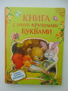 Самые нужные книжки. Книга с очень крупными буквами