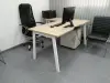 Новый стол офисный на металлическом каркасе в наличии