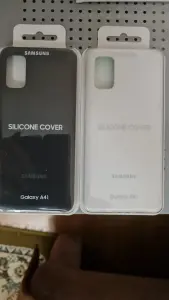 Чехол-накладка Samsung Galaxy A41 Silicone Cover