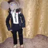 Интерьерная кукла  Крыс - донжуан