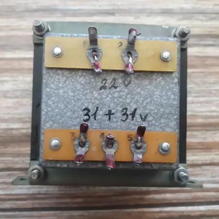 Трансформатор повышающий 22V / 31+31V