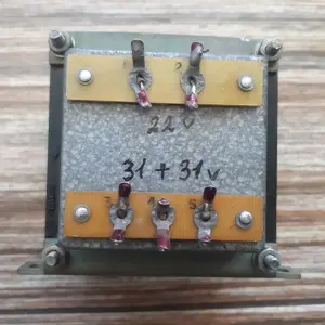 Трансформатор повышающий 22V / 31+31V