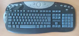 Logitech Cordless keyboard клавиатура