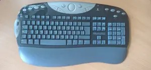 Logitech Cordless keyboard клавиатура