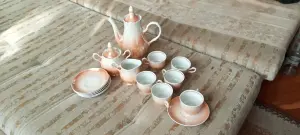 Сервиз кофейный фарфоровый, новый