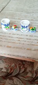 Сувенирные чаши фарфоровые с крышками