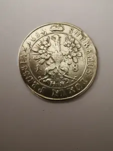 Орт 1684. Г. Пруссия 18 грошей.