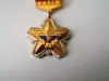 Знак ЦК ВЛКСМ БАМ. Снежинка