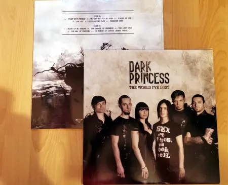 LP Dark Princess – The World I've Lost (NM, лимитное издание) пластинки