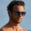 Мужские солнцезащитные очки в мат. оправе Oriflame