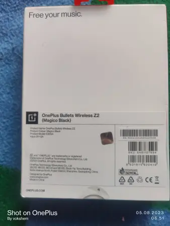 OnePlus bullets wireless Z2(Magico black) наушники