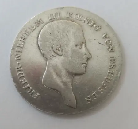 1/6 талера 1812 год. А Пруссия. Состояние!!!